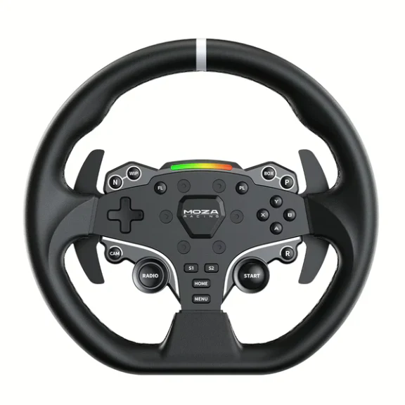 MOZA R5 Racing Bundle for PC ( R5 Wheel and Pedals / HGP Shifter / HBP Handbrake / R-P Lite Clutch Pedal / Performance Kit for SR-P Lite / niversal Mounting Plate ) - Image 3