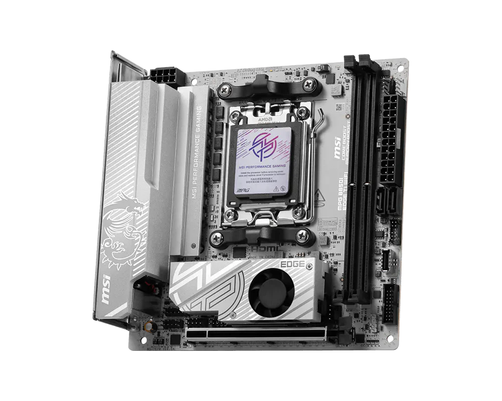 MPG B850I EDGE TI WIFI Supports AMD Ryzen™ 9000/ 8000/ 7000 Series Desktop Processors Socket AM5MOTHERBOARD - Image 4