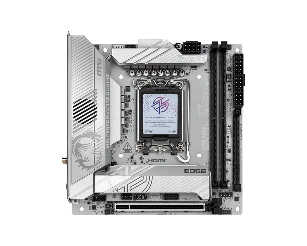 MPG Z890I EDGE TI WIFI Intel® Core⢠Ultra Processors (Series 2) LGA 1851 MOTHERBOARD - Image 2