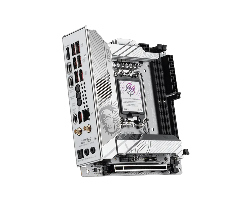 MPG Z890I EDGE TI WIFI Intel® Core⢠Ultra Processors (Series 2) LGA 1851 MOTHERBOARD - Image 3