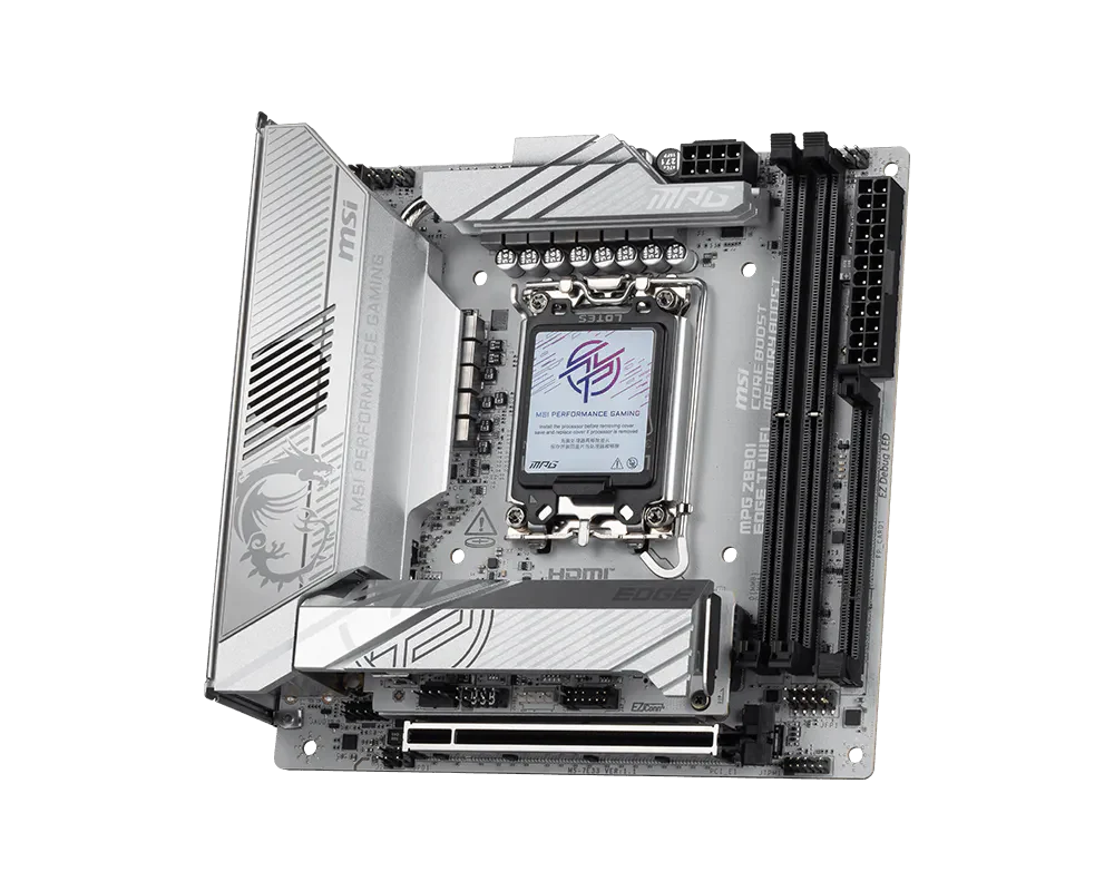 MPG Z890I EDGE TI WIFI Intel® Core⢠Ultra Processors (Series 2) LGA 1851 MOTHERBOARD - Image 4