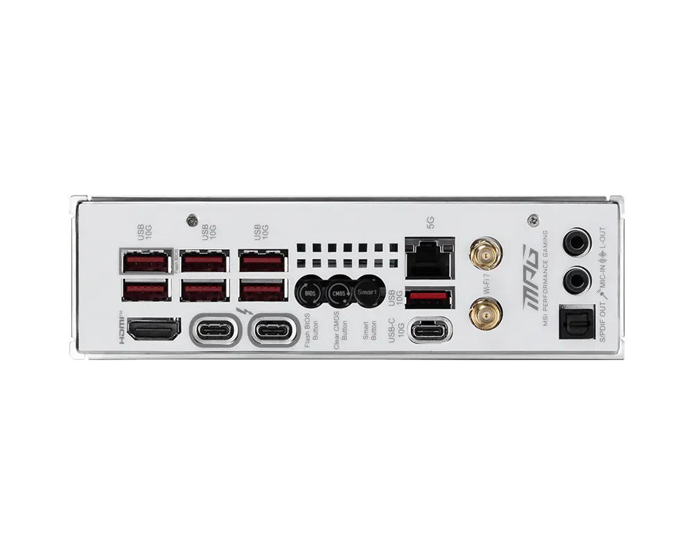 MPG Z890I EDGE TI WIFI Intel® Core⢠Ultra Processors (Series 2) LGA 1851 MOTHERBOARD - Image 5