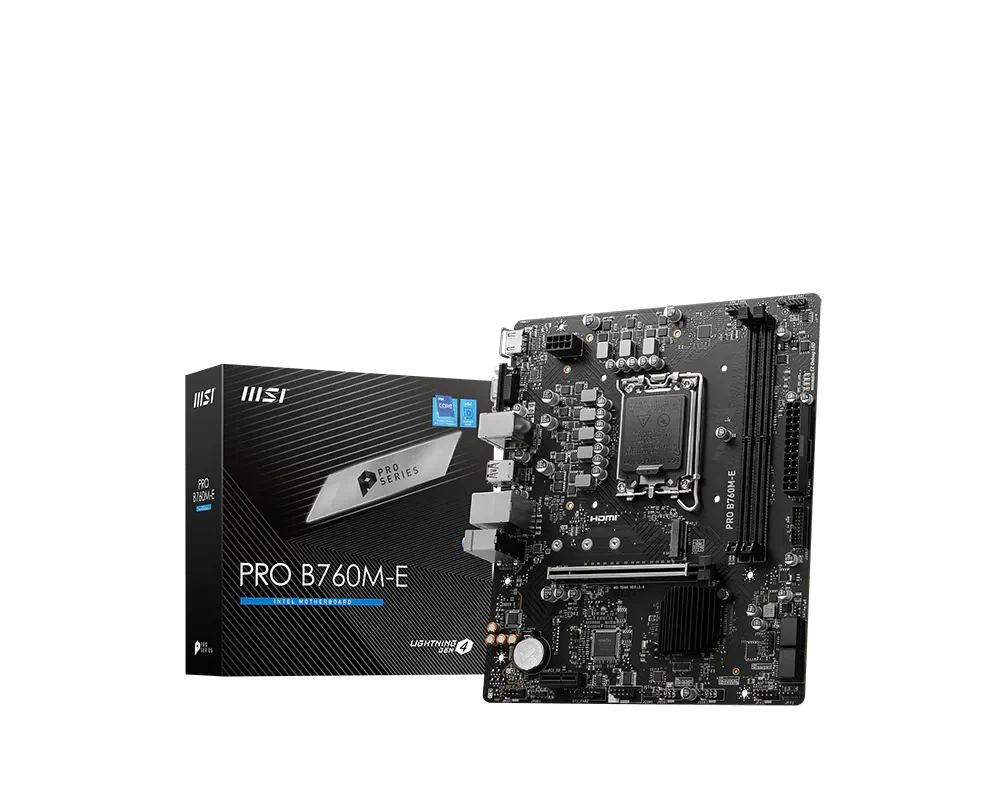 MSI B760M-E PRO DDR5 Motherboard