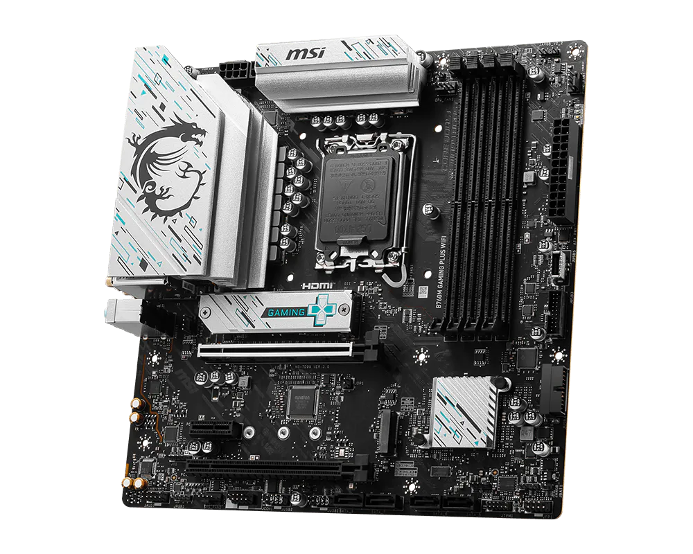 MSI B760M GAMING PLUS WIFI 6E MOTHERBOARD - Image 4