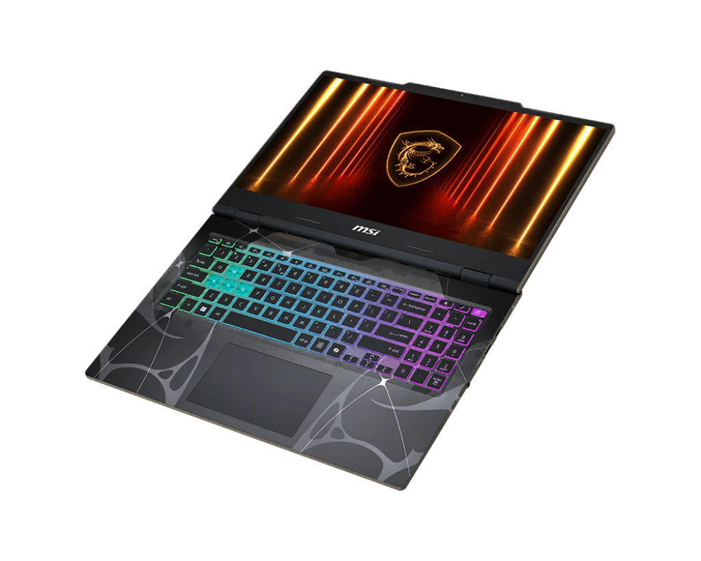 MSI Cyborg 15 B2RWFKG Intel® Core⢠7 240H RTX 5060 8GB DDR7, 16 GB DDR5, 1 TB SSD 15.6" 144Hz IPS FHD (Translucent Black) LAPTOP - Image 4