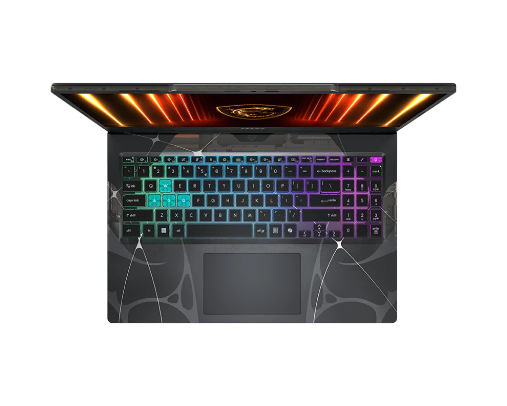 MSI Cyborg 15 B2RWFKG Intel® Core⢠7 240H RTX 5060 8GB DDR7, 16 GB DDR5, 1 TB SSD 15.6" 144Hz IPS FHD (Translucent Black) LAPTOP - Image 5