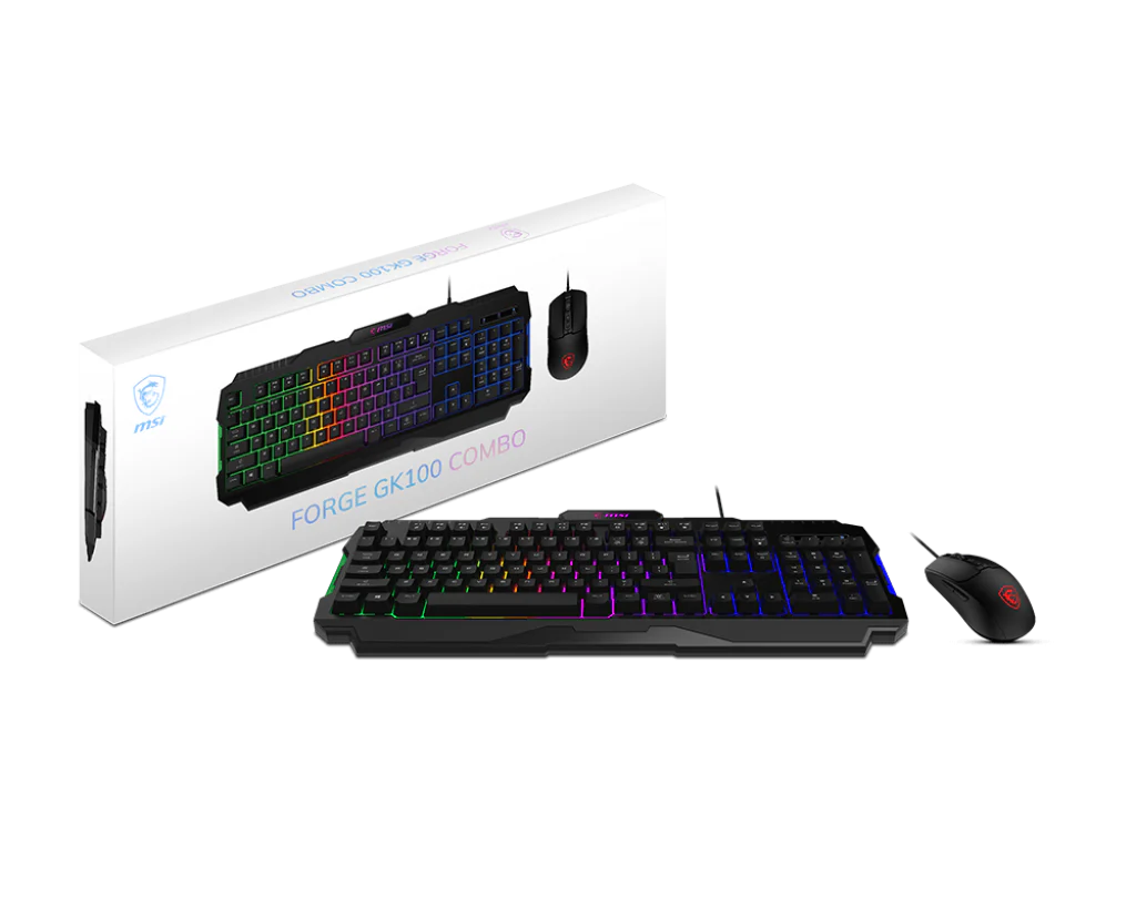 MSI FORGE GK100 Keyboard & Mouse COMBO