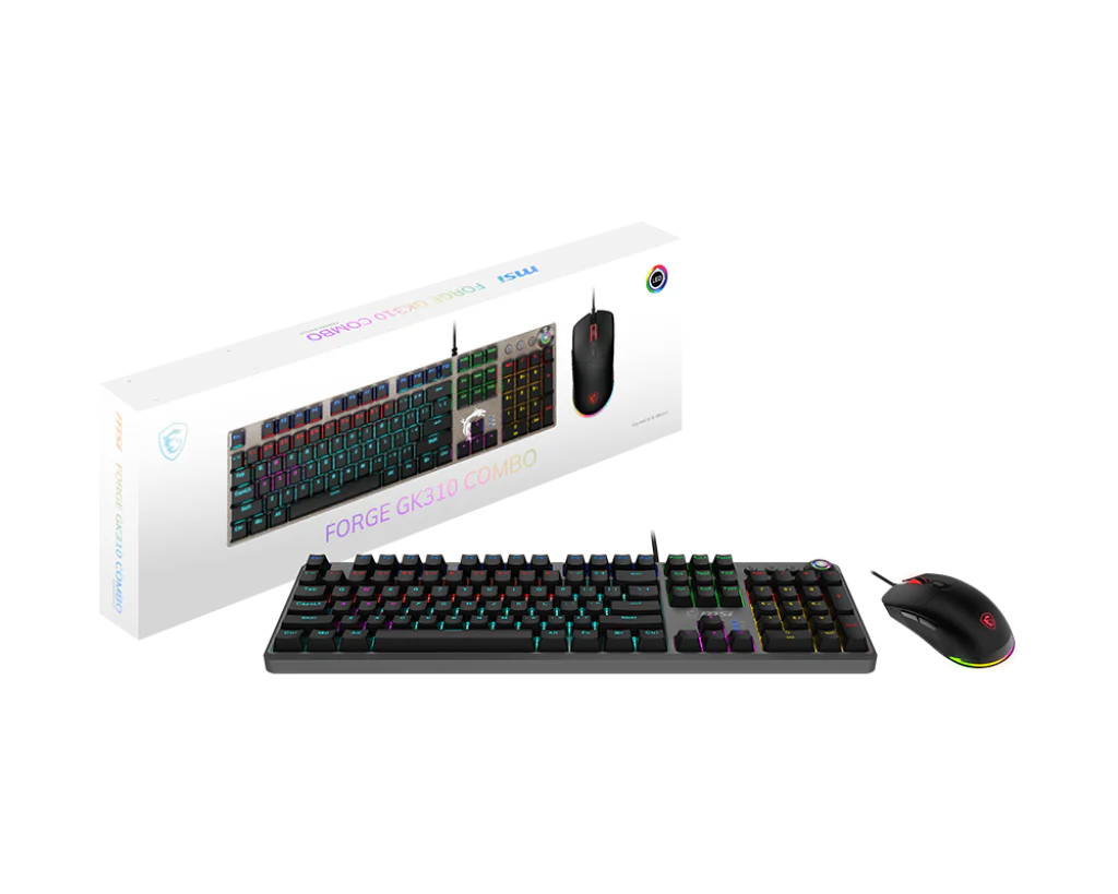 MSI FORGE GK310 Keyboard & Mouse COMBO