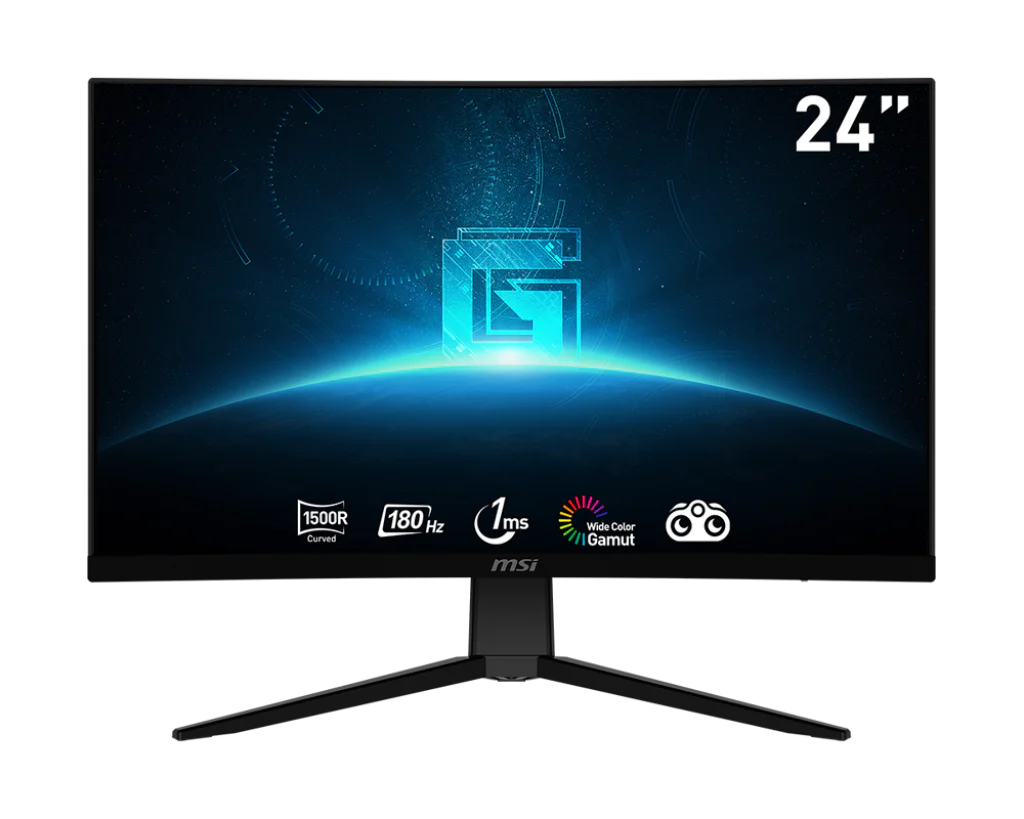 MSI G2422C 24" inch VA 1920 x 1080 (FHD) CURVED 1500R 180Hz Gaming Monitor