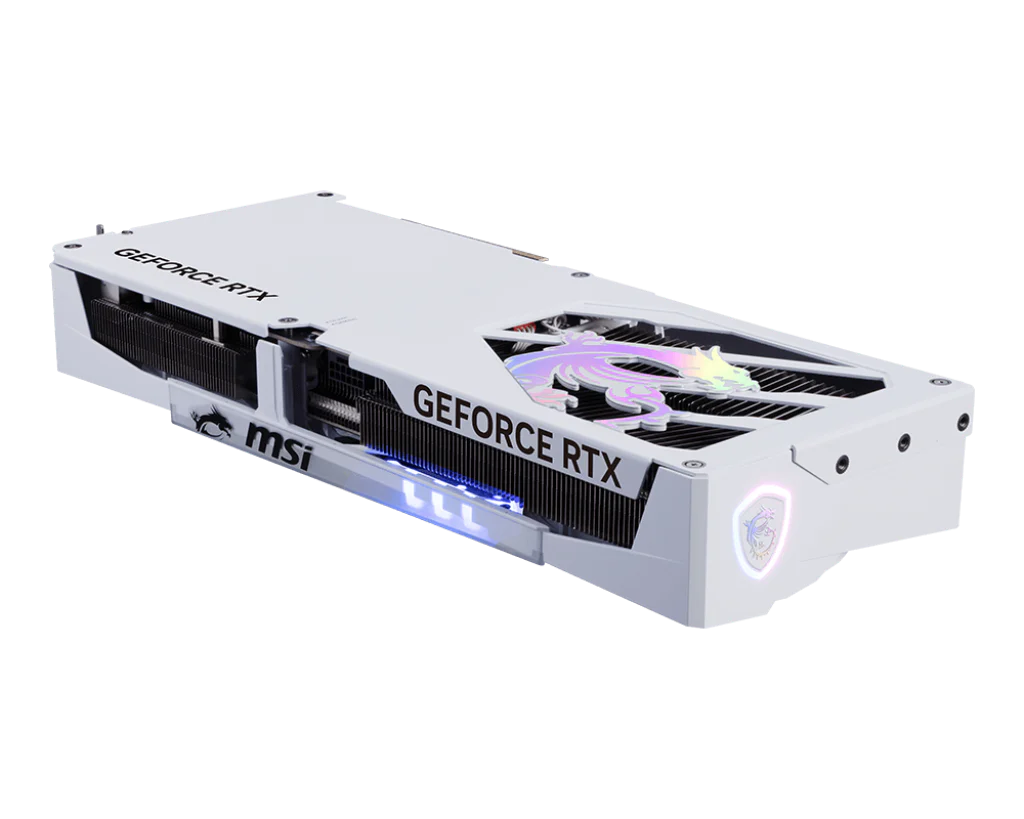 MSI Gaming RTX 5070 Ti 16G Gaming Trio OC 16GB GDDR7 - White - Image 4