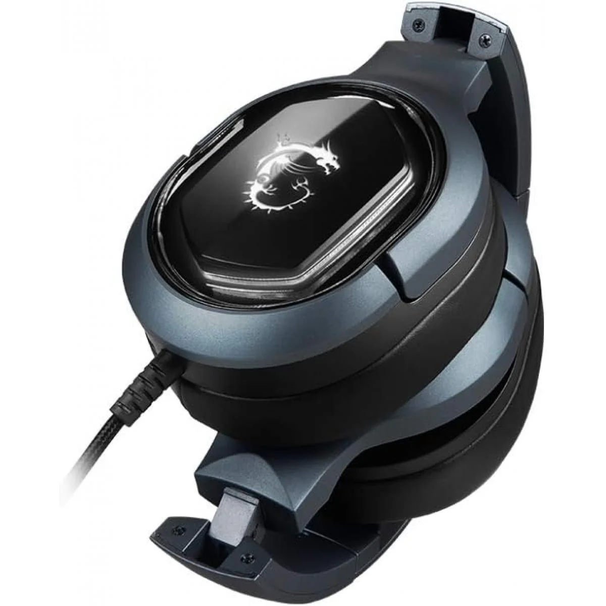 MSI Immerse GH50 Wired, 7.1 Surround Sound, Foldable Metal Headband Gaming Headset - Image 4