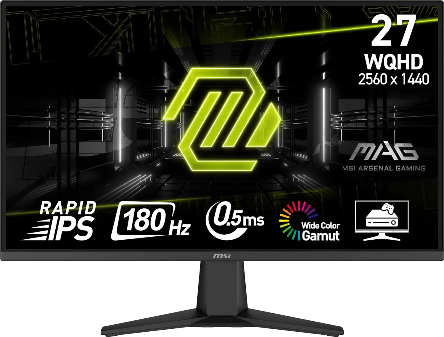 MSI MAG 275QF 27'' 2K 180Hz HDR Gaming Monitor