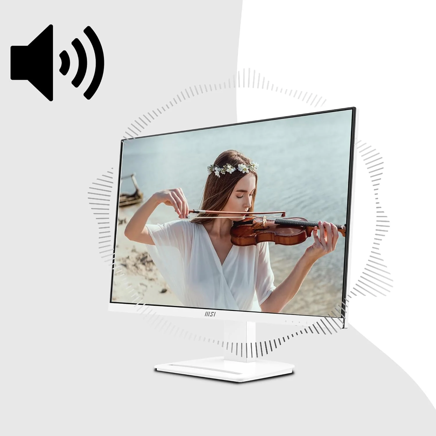 MSI Monitor PRO MP275 E2 27" IPS (FHD) 120Hz With Speaker - Black - Image 2