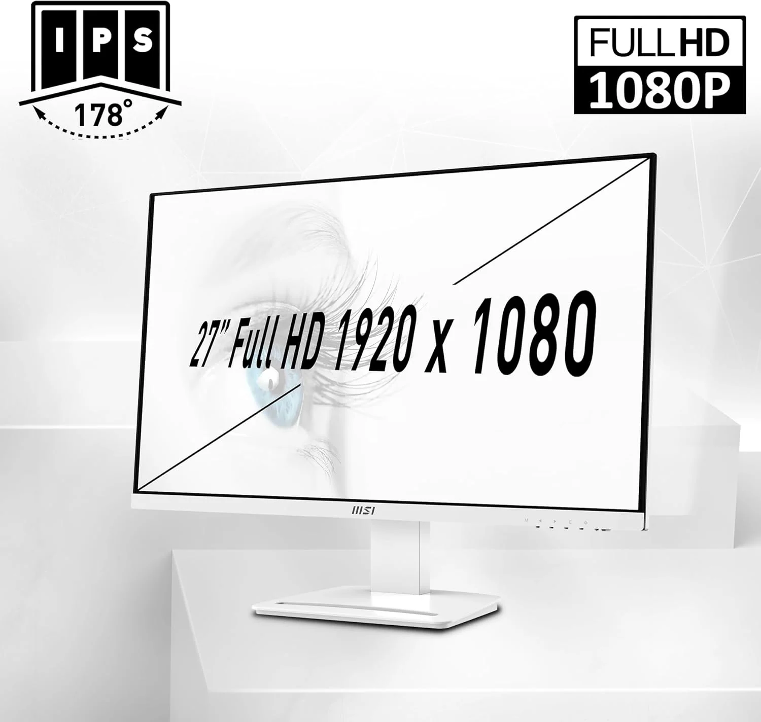 MSI Monitor PRO MP275 E2 27" IPS (FHD) 120Hz With Speaker - Black - Image 5