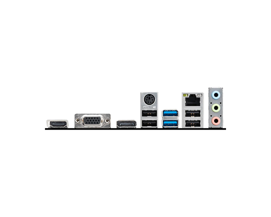 MSI PRO H610M-G WIFI DDR4  Intel® Core™ 14th/ 13th/ 12th Gen Processors LGA 1700 Motherboard - Image 4