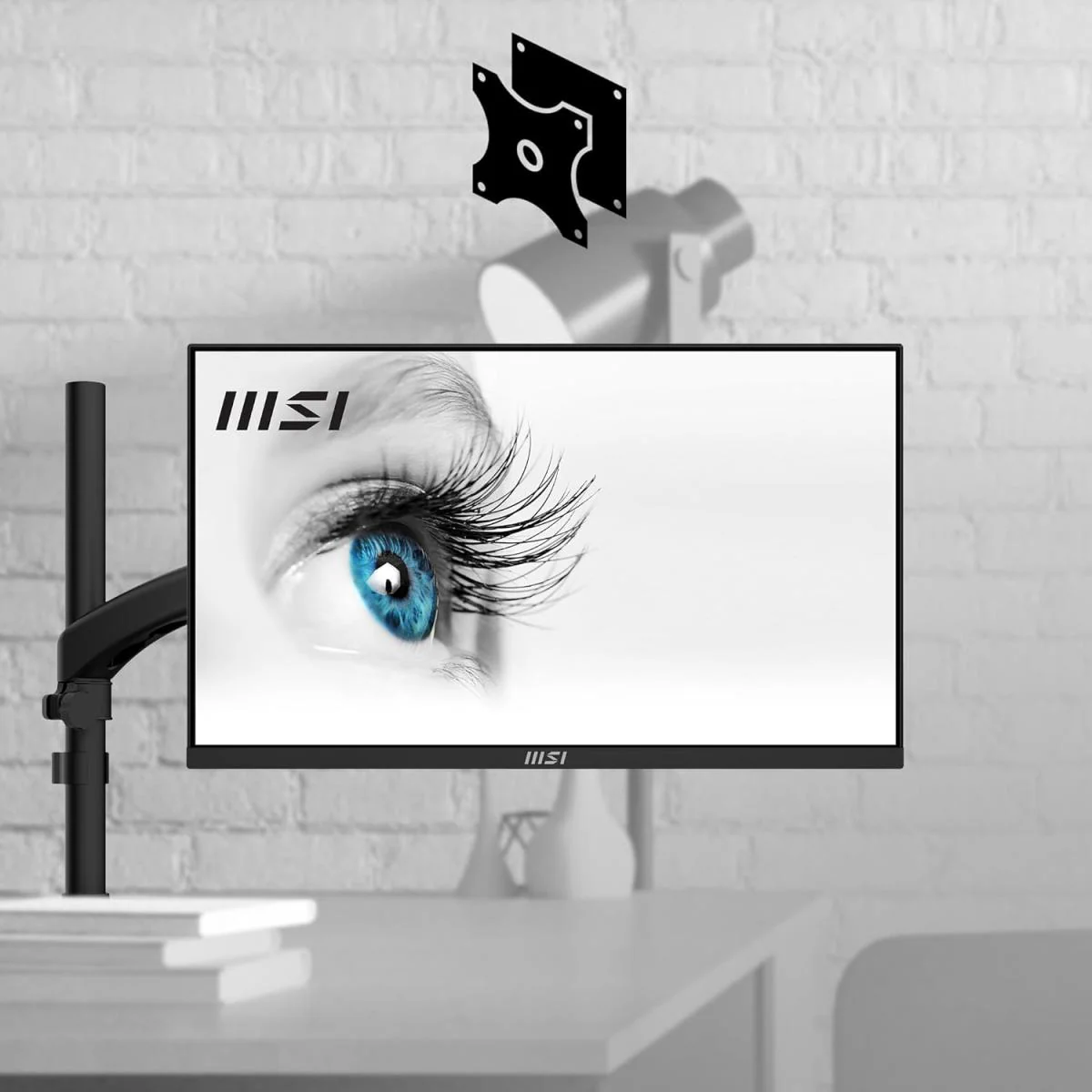MSI PRO MP2412 24"FHD 100Hz TUV Certified Eyesight Protection 1ms HDMI & Display Port (1.2a) - Black - Image 6