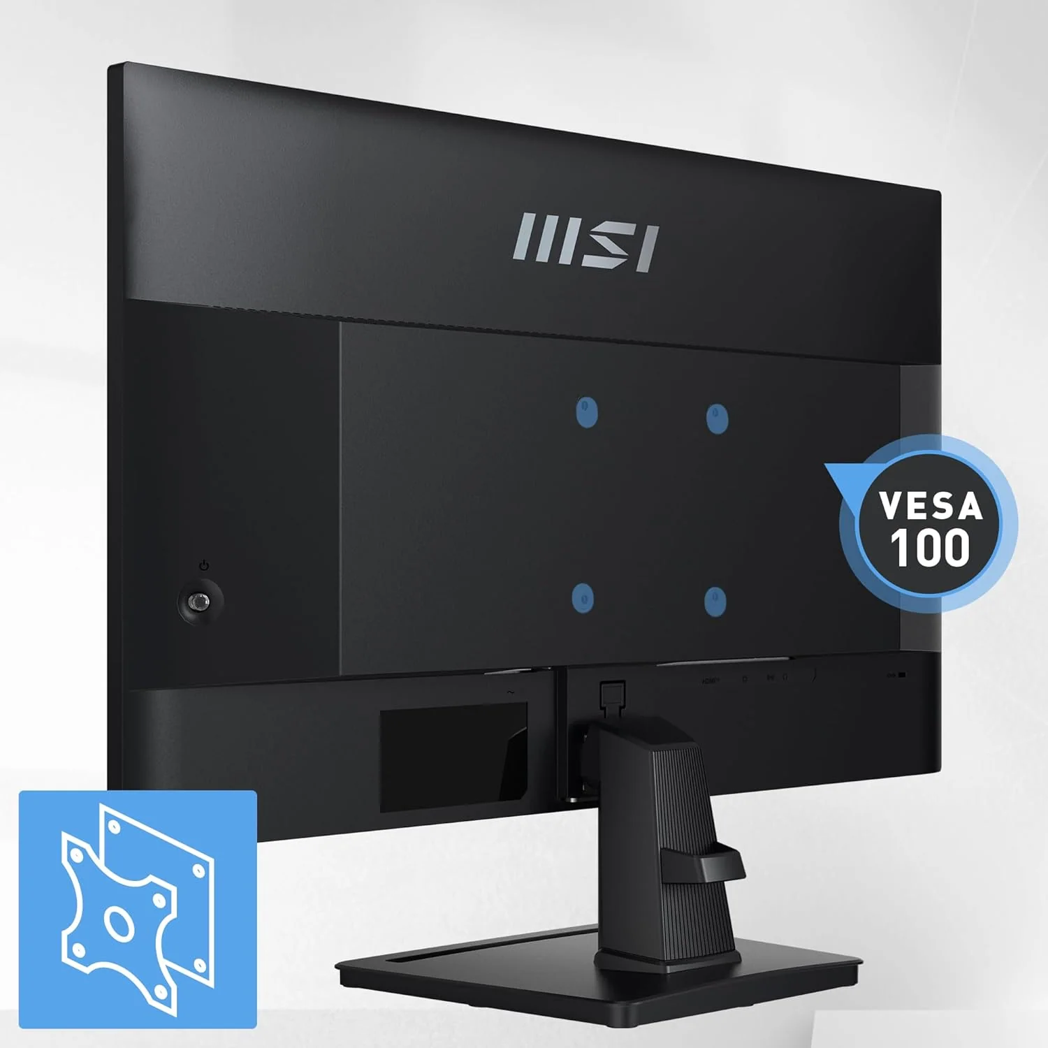MSI PRO MP275Q 27" IPS 2K 100Hz HDMI & DP HDR Ready Built-In Speaker Office Monitor - Black - Image 6