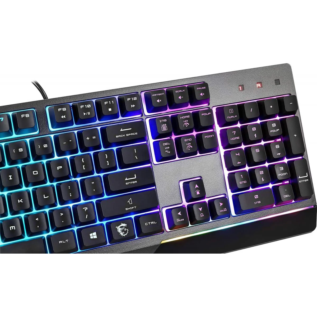 MSI Vigor GK30 RGB 6-Zone RGB Lighting Gaming Keyboard - Image 2