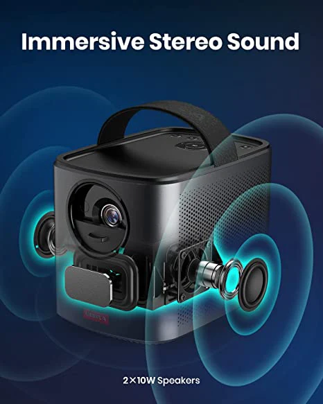 Anker Nebula Mars 2 Pro Portable Projector — Black - Image 3