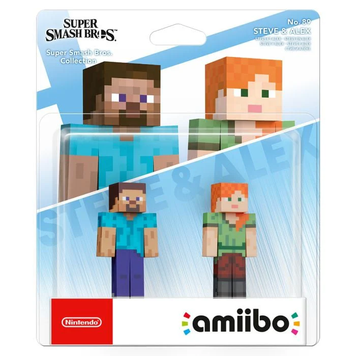 Nintendo Minecraft Super Smash Bros. - Steve & Alex