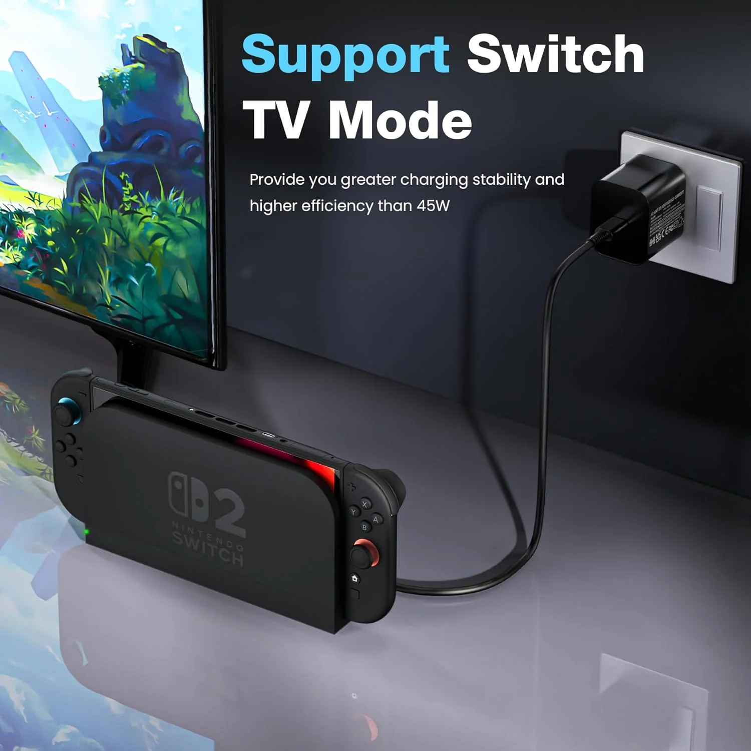 Nintendo Switch 2 AC Adapter 60W - Image 6