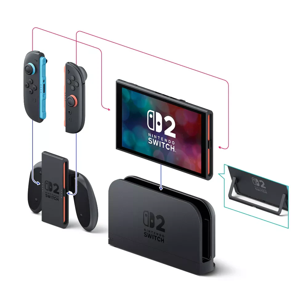 Nintendo Switch 2 Portable Game Console - Mario Kart World Bundle - Image 6