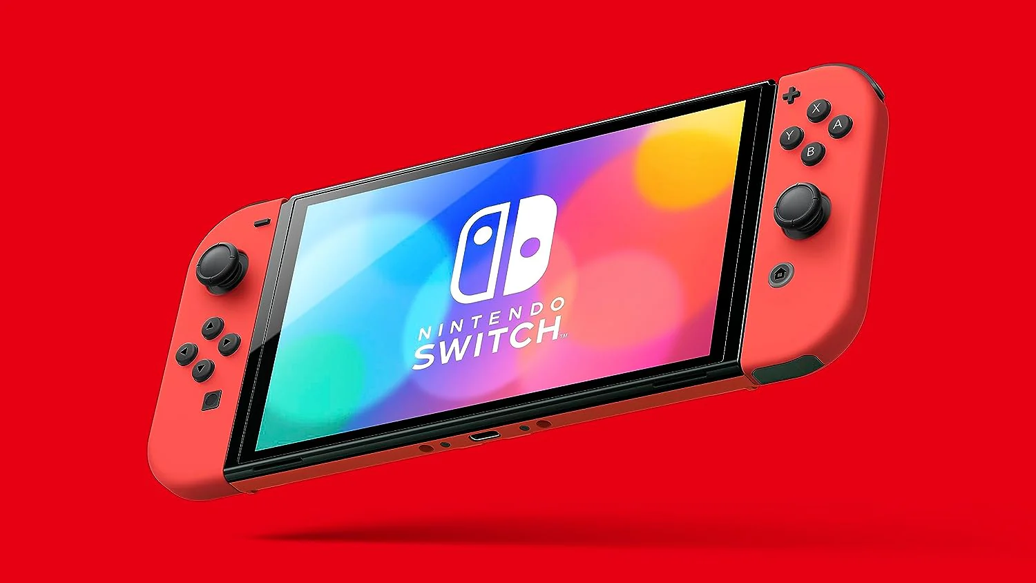 Nintendo Switch - OLED Model: Mario Red Edition - Image 6