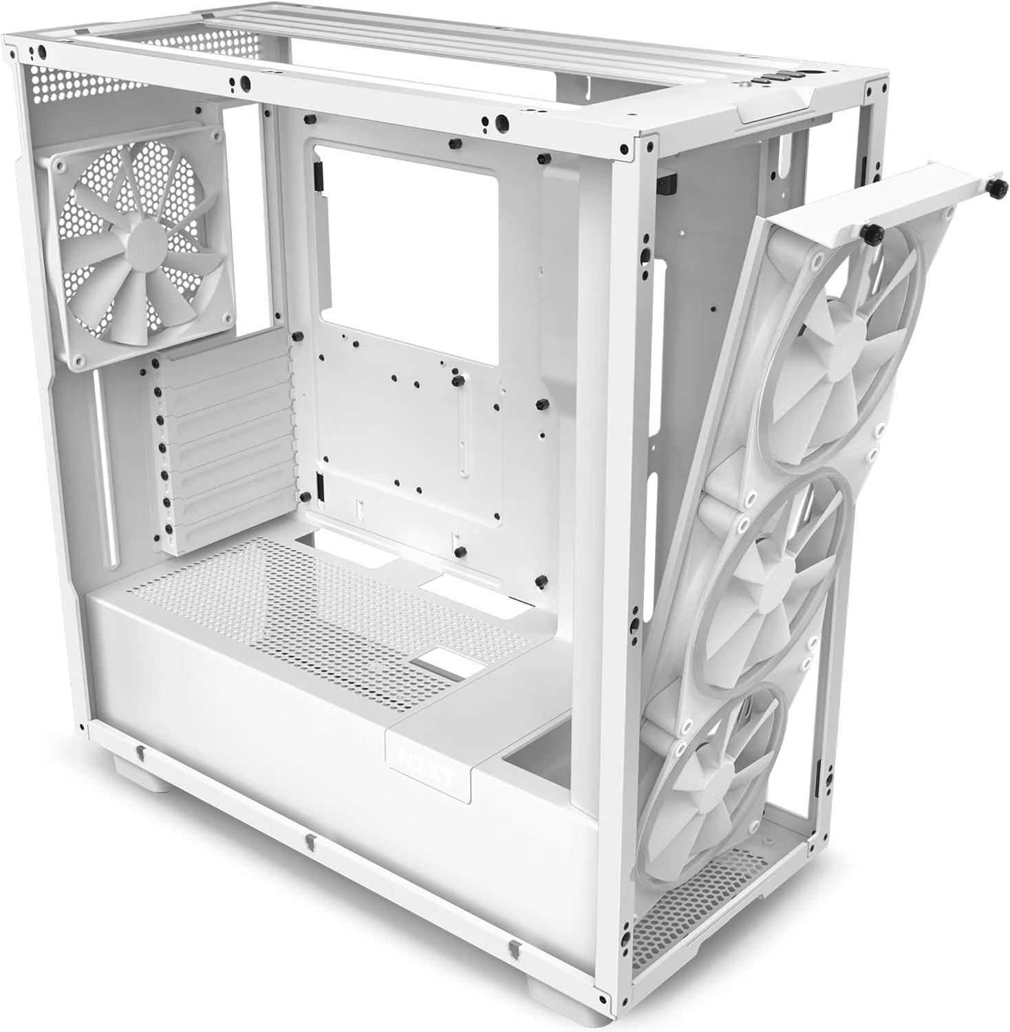 NZXT H7 Elite ATX Tempered Glass Mid Tower Gaming Case - Image 4