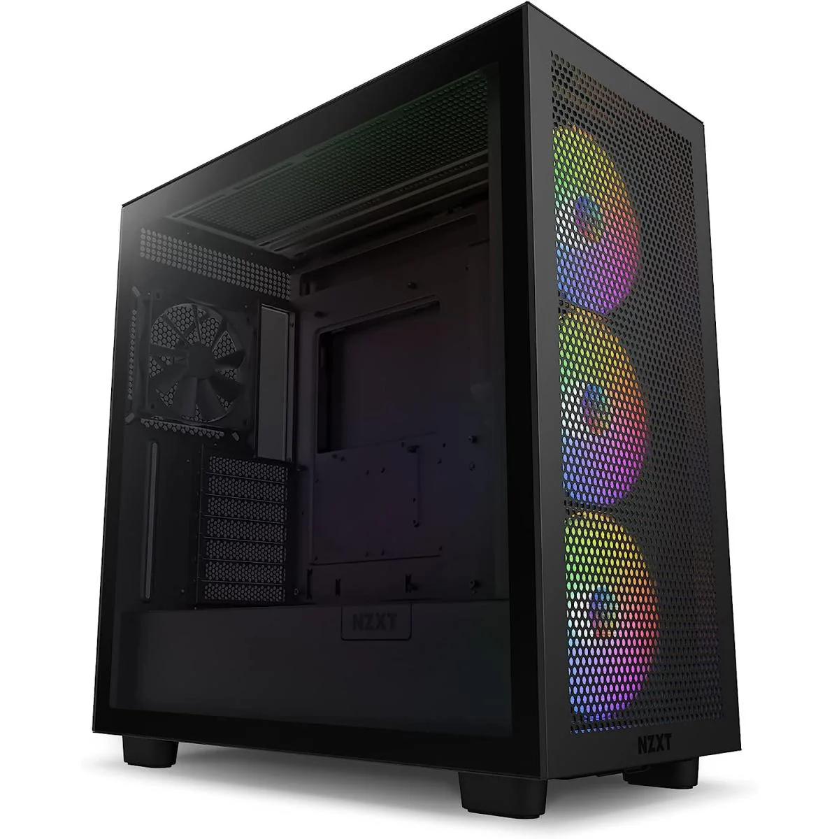 NZXT H7 Flow RGB ATX Tempered Glass Mid Tower Gaming Case