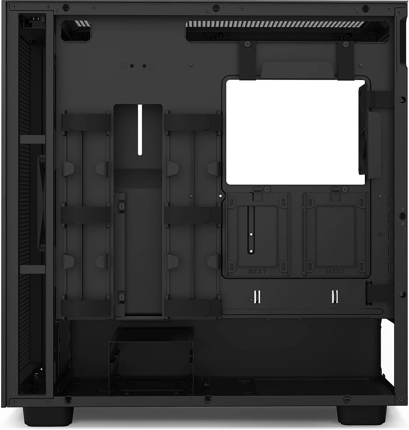 NZXT H7 Flow RGB ATX Tempered Glass Mid Tower Gaming Case - Image 4