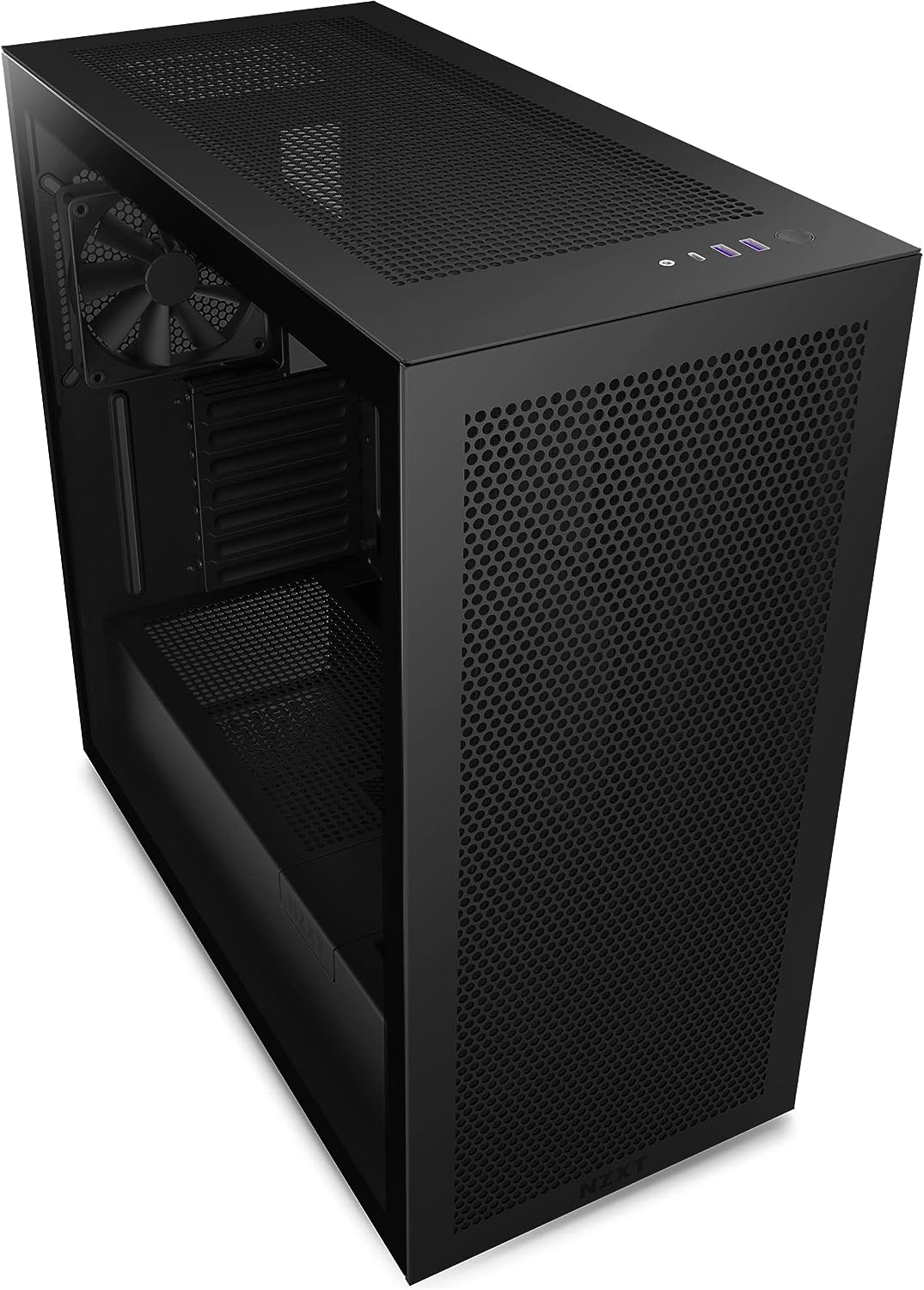NZXT H7 Flow RGB ATX Tempered Glass Mid Tower Gaming Case - Image 5