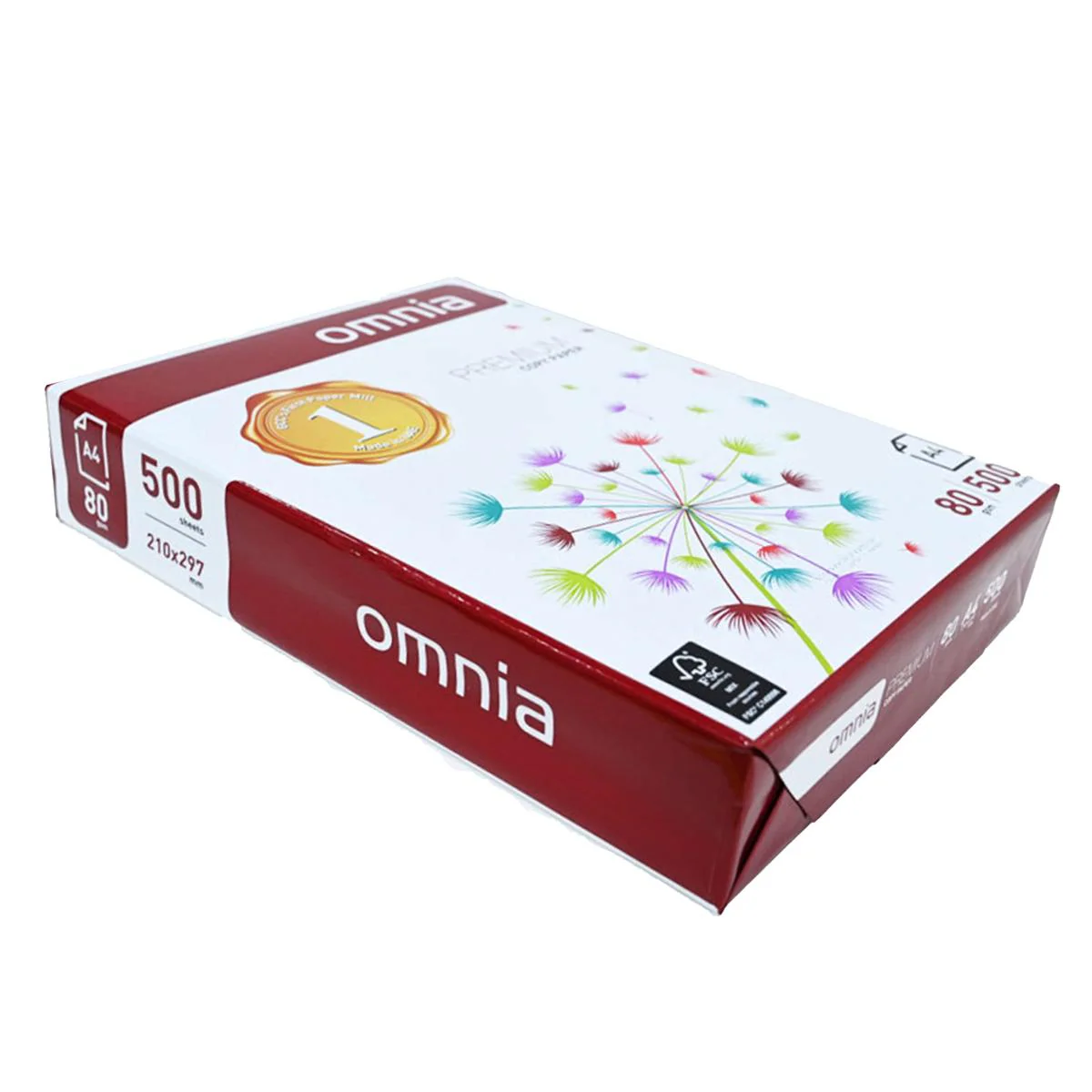 Omnia Premium 500 Sheet Copy Paper (80gr) - Image 2