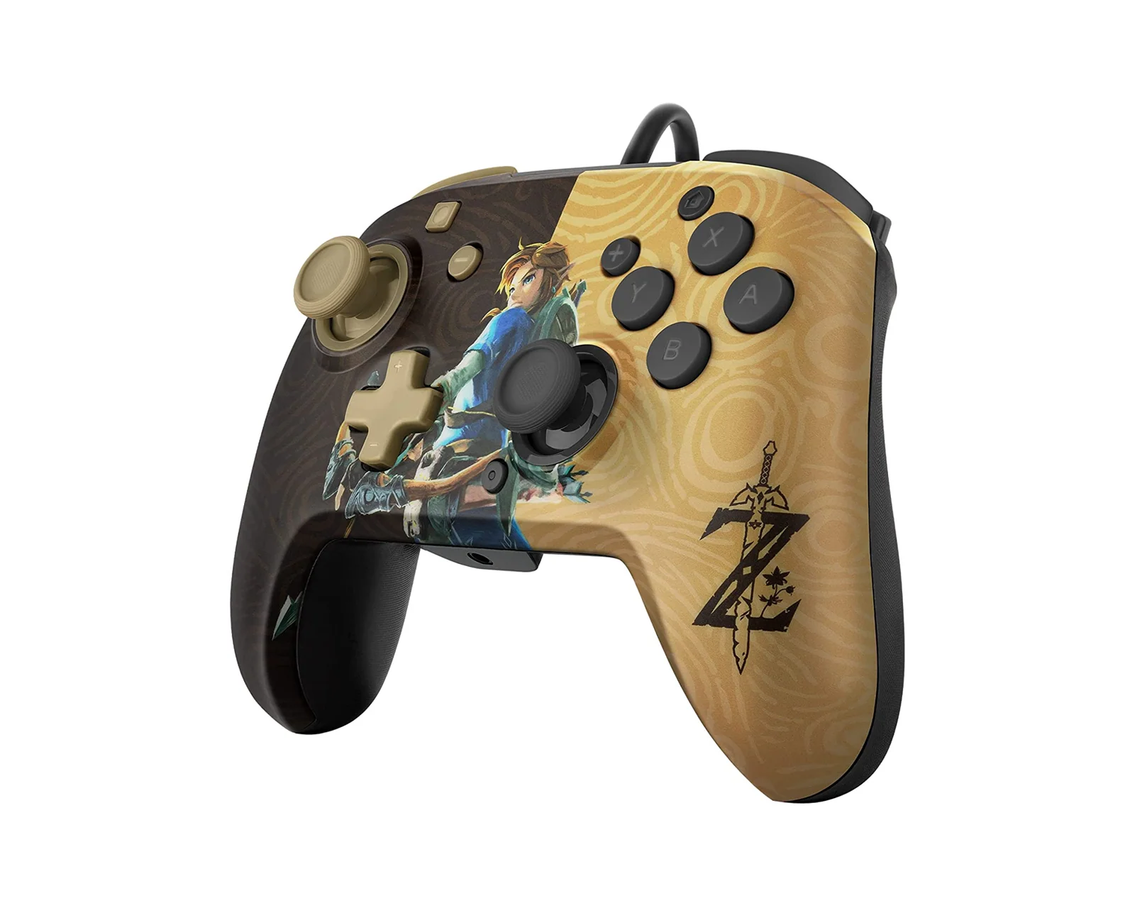 PDP Nintendo Switch Rematch Zelda Warrior Link Wired Controller - Image 3