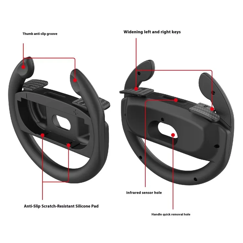 PGTECH CONTROLLER RACING WHEEL X2 FOR SWITCH 2 - Image 5