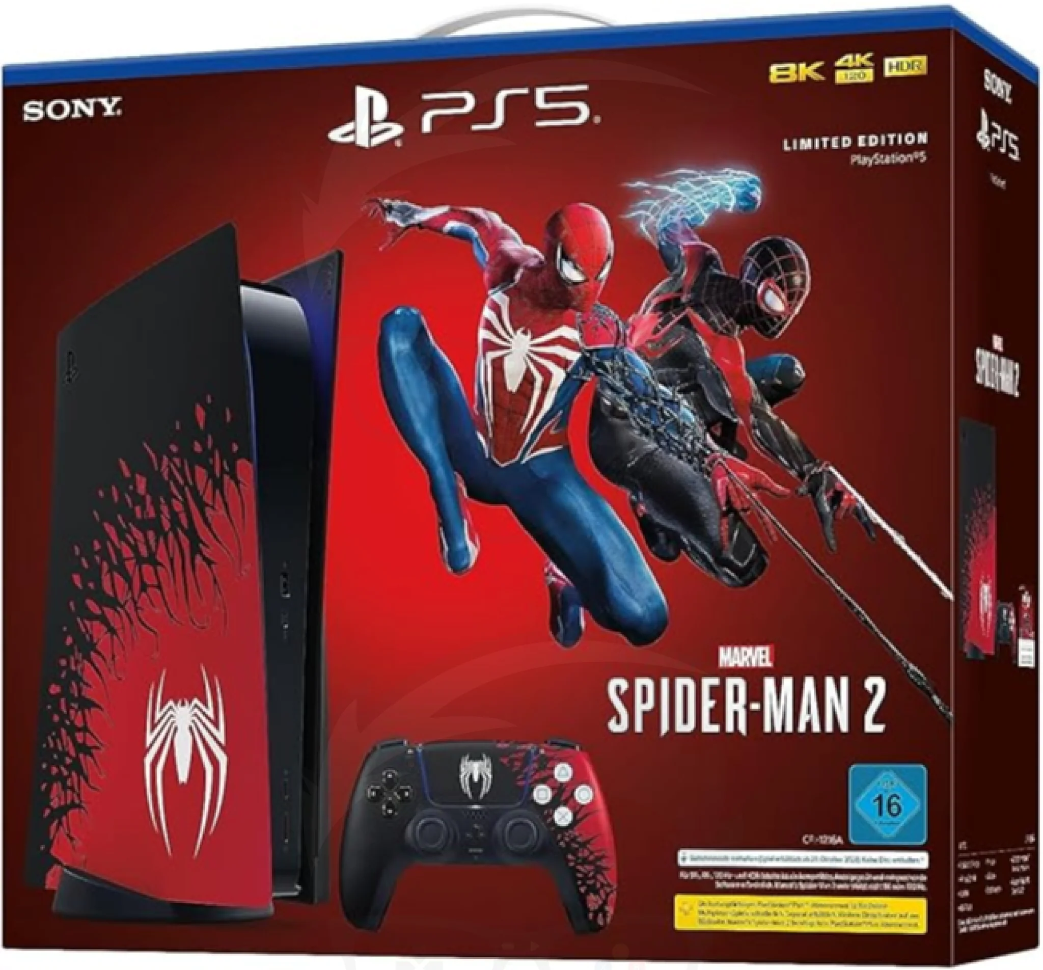 Playstation 5 Console 825GB - Marvel's Spider-Man 2 Disk Limited Edition - Image 4