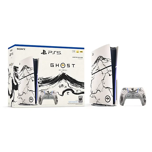 PlayStation®5 Console - Ghost of Yotei™ Black Limited Edition Bundle (slim) - Image 2
