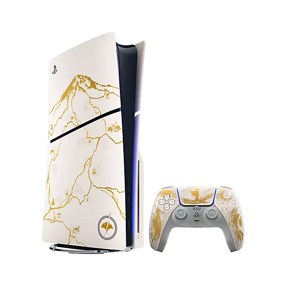 PlayStation®5 Console - Ghost of Yotei™ Gold Limited Edition Bundle (slim) - Image 3