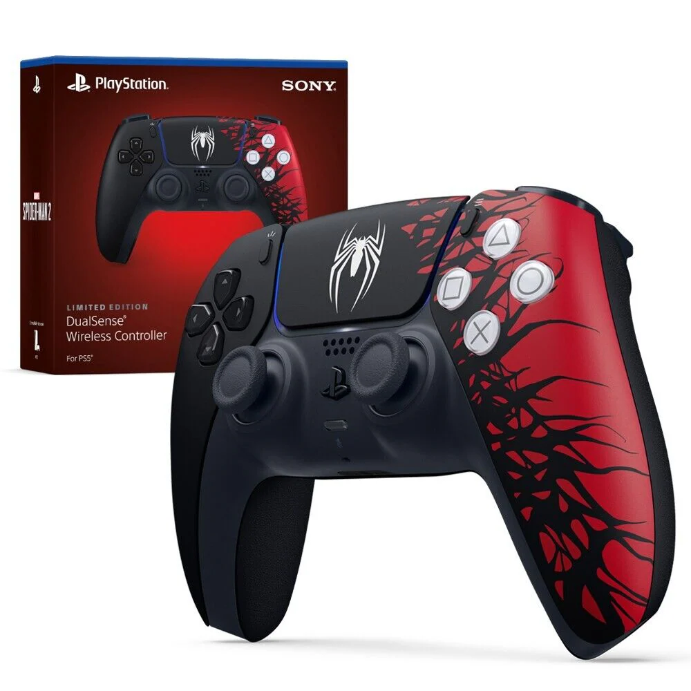 PlayStation 5 DualSense Wireless Controller Marvel's Spider-Man 2 Limited Edition - Image 4