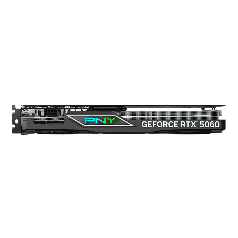 PNY GeForce RTX™ 5060 ARGB EPIC-X RGB™ Overclocked Triple Fan Graphics Card - Image 4