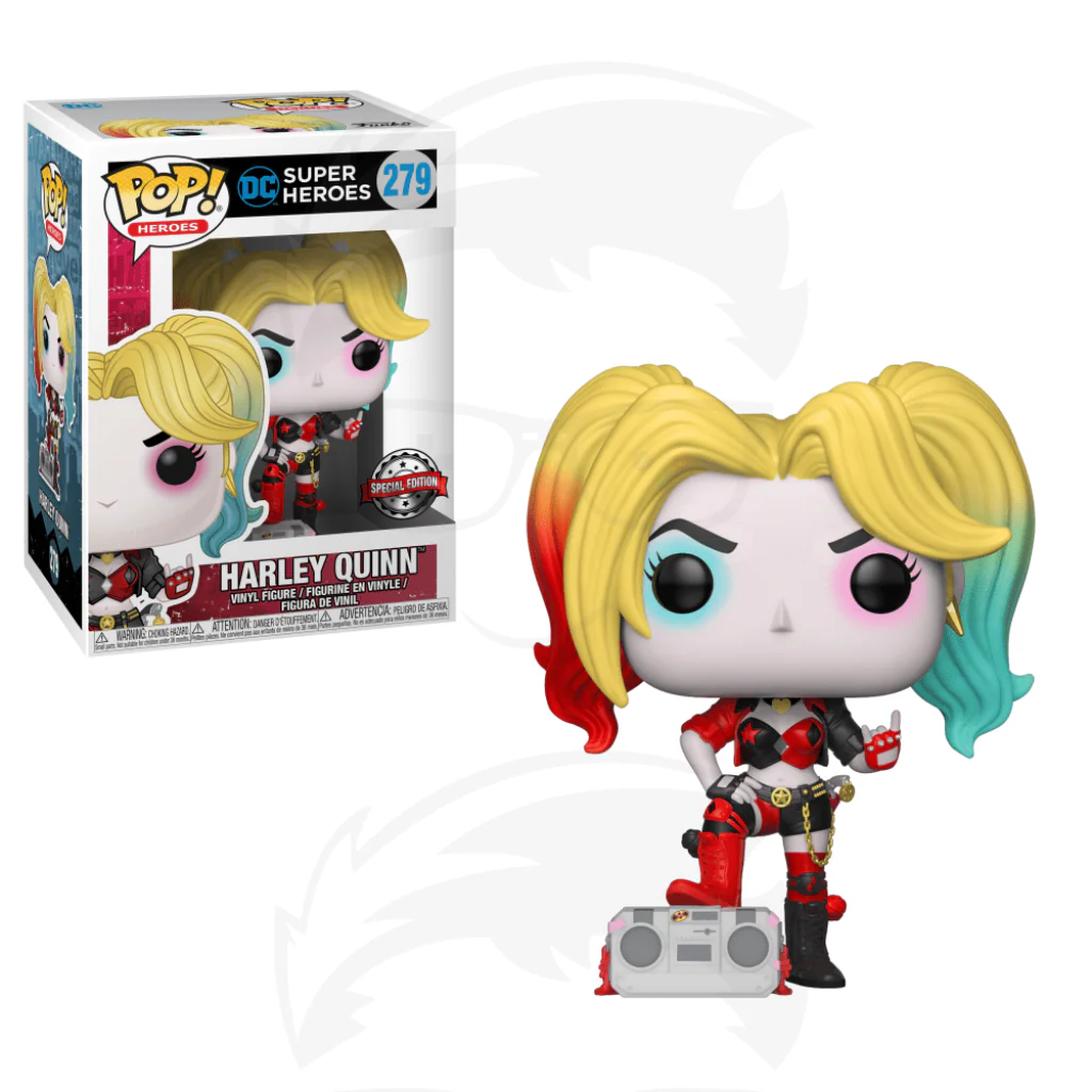 POP! Heroes: DC Rebirth- Harley Quinn W/Boombox (Exc)