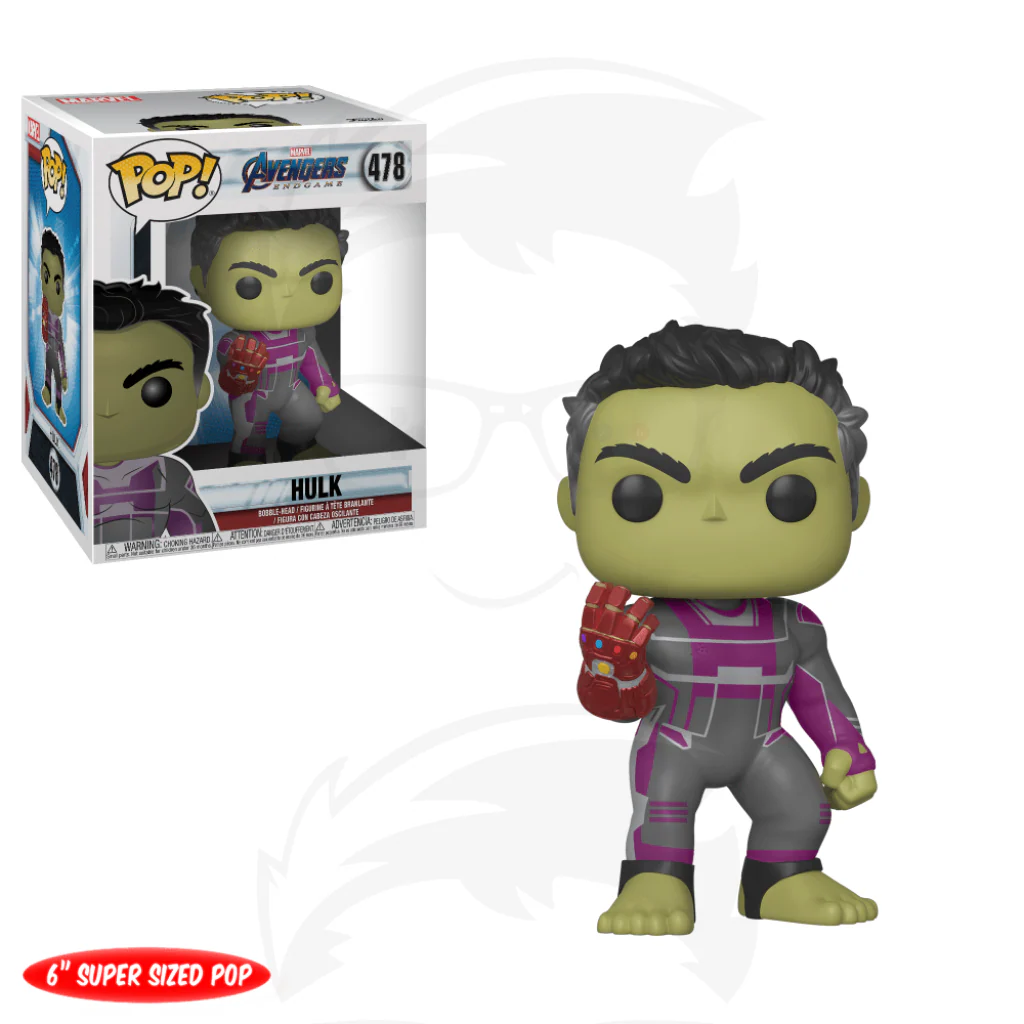 POP! Marvel: Avengers Endgame - 6" Hulk with Gauntlet (Exc)