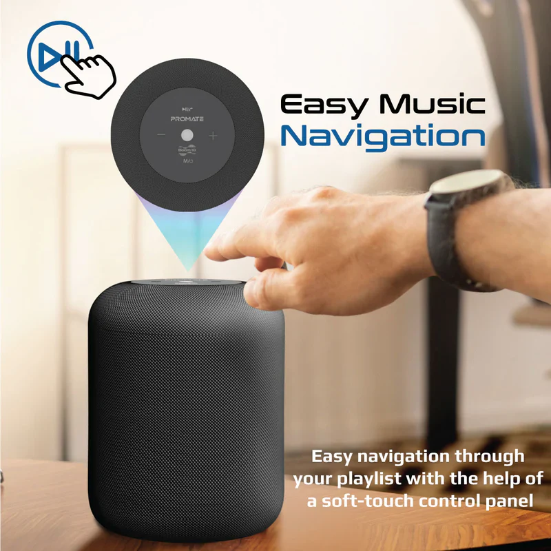PROMATE Boom-10 BLACK 10W ProStream® Wireless HD Speaker - Image 4