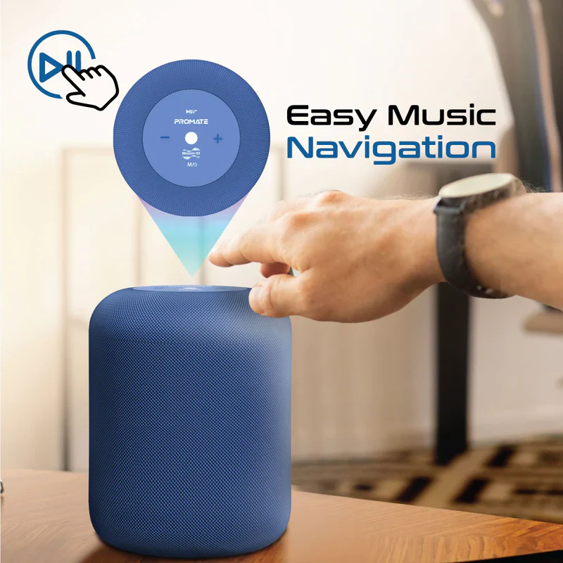PROMATE Boom-10 BLUE 10W ProStream® Wireless HD Speaker - Image 4