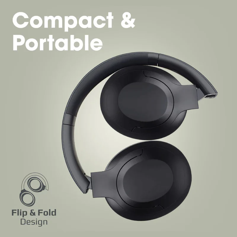 Promate Concord ANC Headphones HD Stereo Headset - Image 3