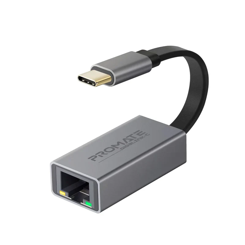 PROMATE GigaLink-C High Speed USB-C to Gigabit Ethernet Adapter - Image 2