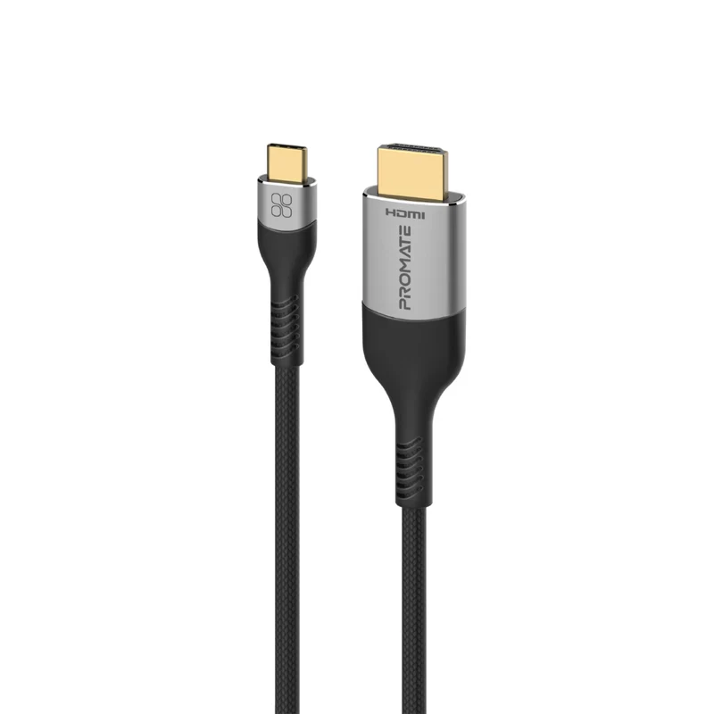 Promate MEDIACORD-8K 8K CrystalClarity USB-C to HDMIĀ® Cable - Image 2