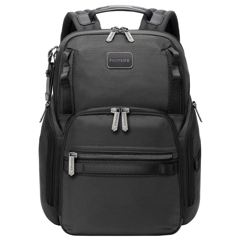 Promate ORACLE-BP SecureStorage 15.6" Laptop Backpack with Multiple Compartments - Black