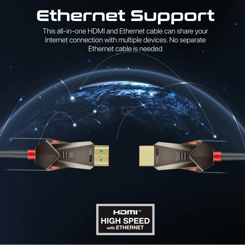 Promate ProLink4K60-20M HDMI 2.0 Cable 4K@60Hz - Image 4