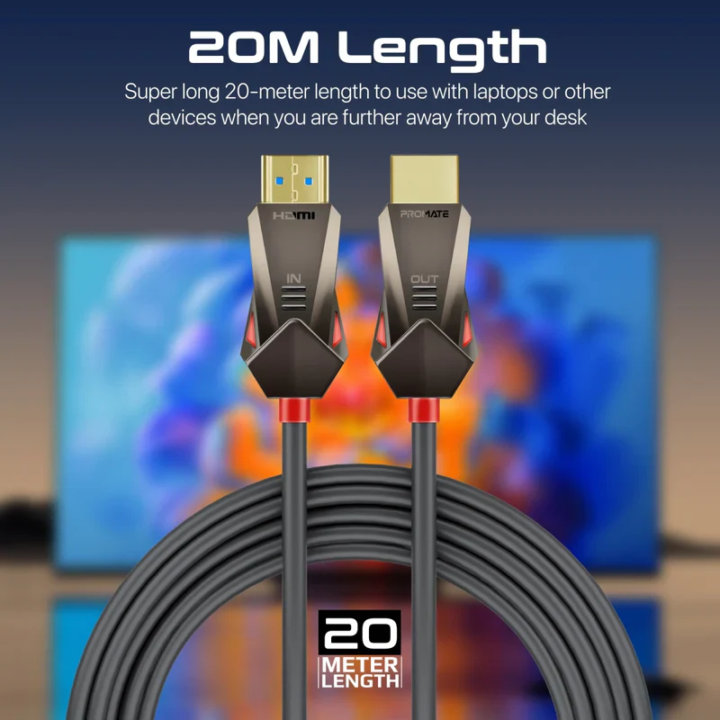 Promate ProLink4K60-20M HDMI 2.0 Cable 4K@60Hz - Image 6