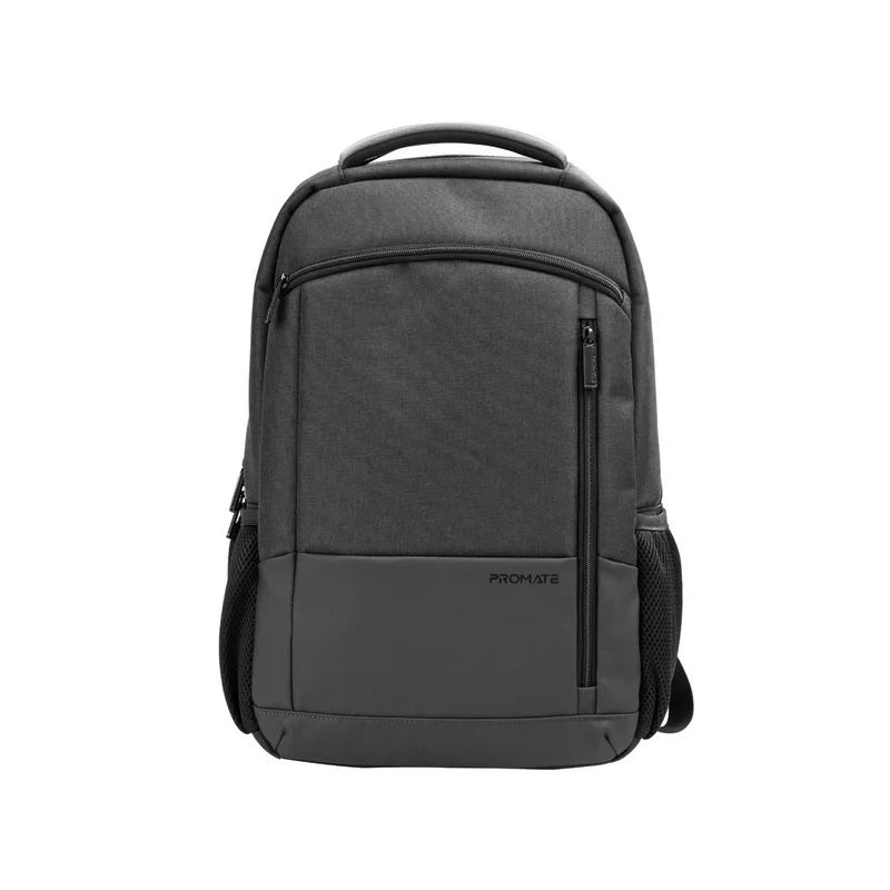 Promate satchel-BP SleekComfort 15.6" Laptop Backpack With Multiple Pockets - Black